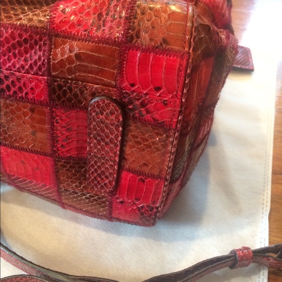 Dolce & Gabbana Snakeskin Patchwork Miss Catch Bag - Picture 5 of 8